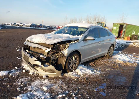 2015 Hyundai Sonata Se from USA, damaged, VIN 5NPE24AF2FH156224